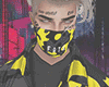 X! Yellow Camo Mask
