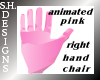 Pink Hand Chair RT
