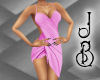 JB Pink Wrap Dress