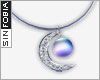 ::S::Galaxy Moon Necklac