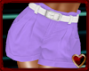 Te Purple Shorts