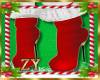 ZY: Red Santa Boots