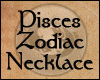 Pisces Zodiac Necklace F
