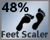 Feet Scaler 48% M