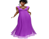 TEF LAVENDER ALINE GOWN