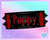 Red Puppy Armband R/F