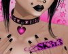 |SK|*Pink Heart Collar*