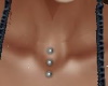 Silver Neck Piercing