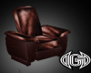 Aged Leather Recliner