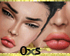 orange lipstick skin