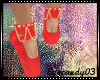 Red Ballet Shoes G/Spike