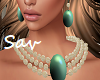 Jade Pearl Jewel Set