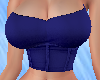Navy Bustier Large
