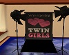 Twin Girls Backdrop