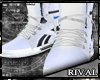 R- reebok shoes white