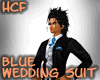 HCF Blue Wedding Suit