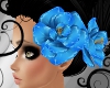 big blue roses (L)