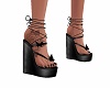 Black Lace Ups w Tattoo