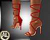 RED SEXY TIE UP PUMPS