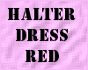 [PT] halter dress red