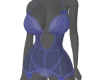 A! Lingerie Lace Blue