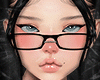 C | Nerdy glasses
