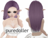PD Purple Miranda Hair