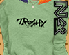 *Z Treshy Crop Sweatshir