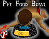 PB Pet Food Bowl w/ Pose