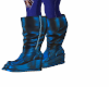 {LB} Light blue boots