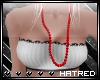 !H Neck | Pearls Red
