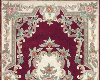 Aubusson red rug