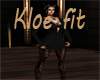 Kloe black fit
