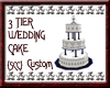 {SCC}3 Tier Wedding Cake