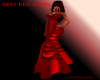 (k) RED INTERVIEW GOWN