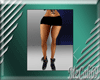 DEL SIMPLE BLK SHORTS
