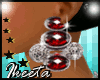 iC|Elegant Ruby Earrings