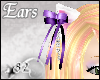 *82 W Cat Ears - Purple