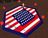 US Flag Dance Floor