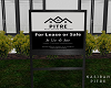 For Sale or Lease Sign