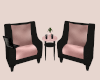 Rosegold Cuddle Chairs
