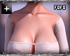 long slv bustier white