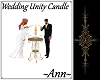 ~A~ Wedding Unity Candle