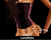 !Pink Glitter Corset