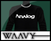 W ; AnalogSweater