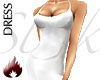 B* Slink Dress - White