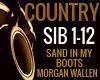SAND IN MY BOOTS MORGANW