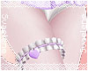 RL Heart Garter |Lilac
