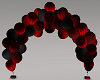Black and Red Balloons