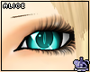 Turquoise Feline Eyes